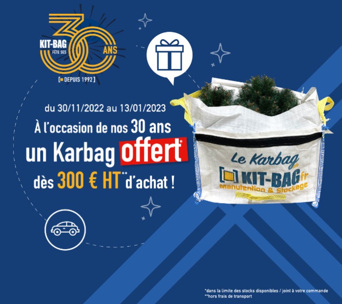 KARBAG - 30 ans KIT-BAG