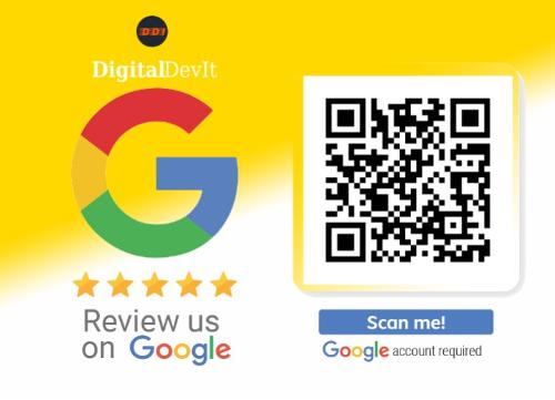 Cod QR pentru recenzii Google